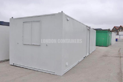 Hotel Building Site Containers